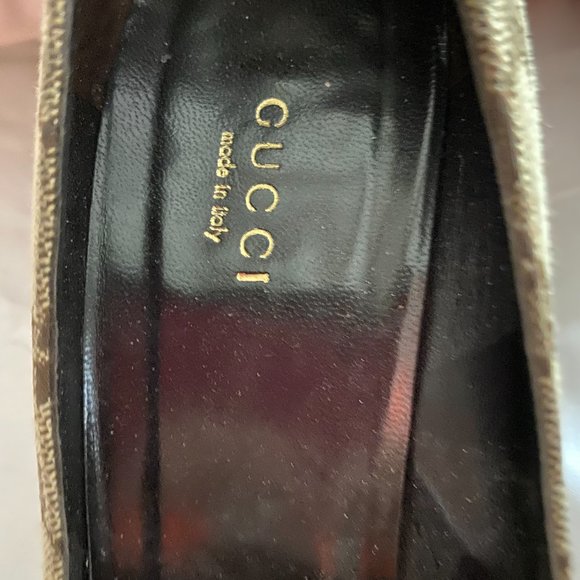 LET'S GO LADIES!!!!!  GUCCI the whole set PURSE, WALLET AND SHOES (size8) - Picture 7 of 14